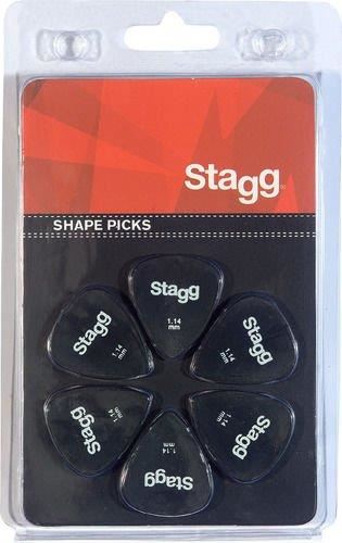 Stagg SPSTD X6-1.14 - kostki gitarowe